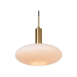 Lucide SINGALA Hanglamp-Mat Go.-Ø30-1xE27-60W-Glas Outlet