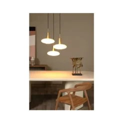 Lucide SINGALA Hanglamp-Mat Go.-3xE27-60W-Glas Sale