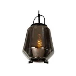 Lucide SISKA Hanglamp-Fumé-1xE27-40W-Glas Online