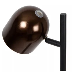 Lucide SKANSKA RECH - Oplaadbare Vloerlamp Binnen/Buiten - Accu/Batterij - Ø 23 cm - LED Dimb. - CCT - 1x3W 3000K/6000K - IP44 - Koffie Discount