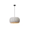 Lucide SPENCER Hanglamp-Grijs-Ø40-1xE27-40W-Vilt Best