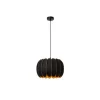 Lucide SPENCER Hanglamp-Zwart-Ø30-1xE27-40W-Vilt Outlet