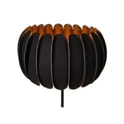 Lucide SPENCER Vloerlamp-Zwart-Ø40-1xE27-40W-Vilt