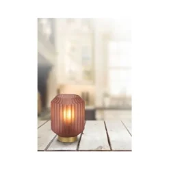 Lucide SUENO - Tafellamp - Ø 13 cm - 1xE14 - Roze Outlet