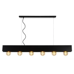 Lucide SURTUS Hanglamp 6xE27/60W Zwart Online