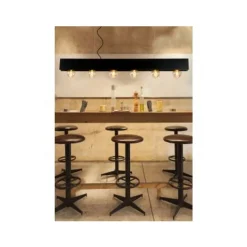 Lucide SURTUS Hanglamp 6xE27/60W Zwart Online