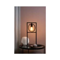 Lucide SUUS Tafellamp-Zwart-1xE27-40W-Metaal Outlet