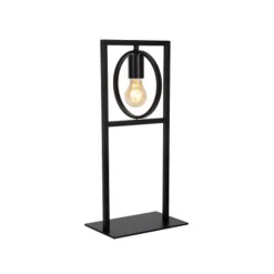 Lucide SUUS Tafellamp-Zwart-1xE27-40W-Metaal Outlet