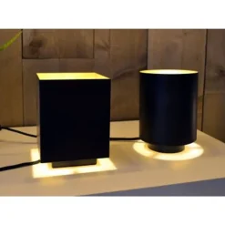 Lucide SUZY - Tafellamp - Ø 12 cm - 1xE14 - Zwart