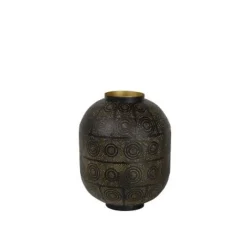 Lucide TAHAR - Tafellamp - Ø 25 cm - 1xE27 - Zwart Online