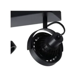 Lucide TALA LED - Plafondspot - LED Dim to warm - GU10 - 2x12W 2200K/3000K - Zwart Outlet