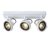 Lucide TALA LED - Plafondspot - LED Dim to warm - GU10 - 3x12W 2200K/3000K - Wit Best