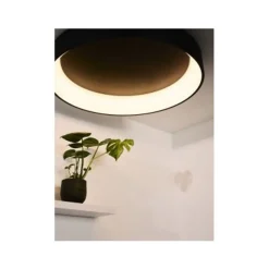 Lucide TALOWE LED Plafonnier Ø80cm 80W 3000K Zwart Hot