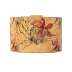 Lucide TANSELLE Plafonnière-Multic.-Ø40-1xE27-60W-Bamboe Best