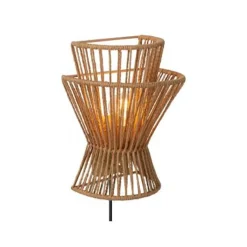 Lucide TASMAN Wandlamp-Nature.-1xE14-40W-Papier Discount