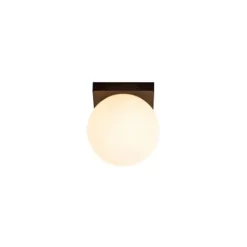 Lucide TASSA Wandlamp Badk.-Zwart-LED Dimb.-9,6W Best