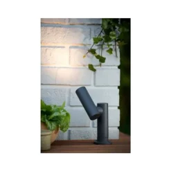 Lucide TATUM - Tuinspot Buiten - LED - 1x5W 3000K - IP65 - Antraciet New