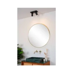Lucide TAYLOR - Plafondspot Badkamer - LED Dim to warm - GU10 - 2x5W 2200K/3000K - IP44 - Zwart New