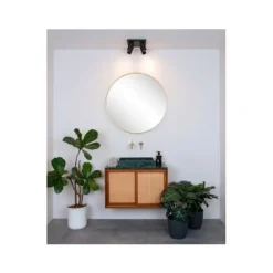 Lucide TAYLOR - Plafondspot Badkamer - LED Dim to warm - GU10 - 4x5W 2200K/3000K - IP44 - Zwart Sale