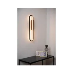 Lucide THELMA Wandlamp-Zwart-LED Dimb.-22W2700K-Alumin. Discount