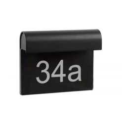 Lucide THESI LED - Wandlamp Buiten - LED - 1x8W 3000K - IP54 - Zwart Clearance