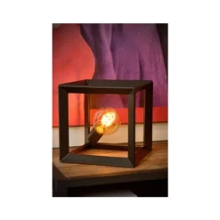 Lucide THOR - Tafellamp - 1xE27 - Grijs ijzer Sale