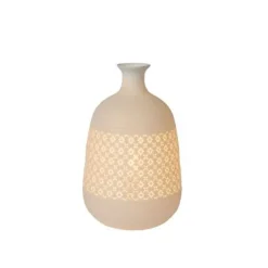 Lucide TIESSE - Tafellamp - Ø 18,6 cm - 1xE14 - Wit