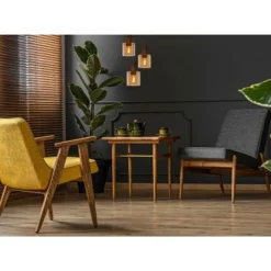 Lucide TOLEDO - Hanglamp - 3xE27 - Amber