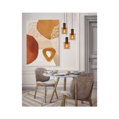 Lucide TOLEDO - Hanglamp - 3xE27 - Amber