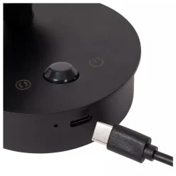 Lucide TONI - Oplaadbare Wandspot / Wandlamp - Accu/Batterij - Ø 8,1 cm - LED Dimb. - CCT - 1x2W 2700K/4000K - Bewegingssensor (uitschakelbaar) - Magnetisch - Grijs ijzer Discount