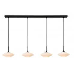 Lucide TREVOR Hanglamp-Opaal-4xG9-40W-Glas