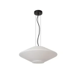 Lucide TREVOR Hanglamp-Opaal-Ø50-1xE27-60W-Glas Hot