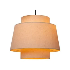 Lucide TRIBUTE Hanglamp-Beige-3xE27-40W-Stof New