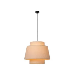 Lucide TRIBUTE Hanglamp-Beige-Ø60-1xE27-40W-Stof Best