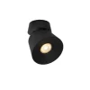 Lucide TRIGONO Plafondspot-Zwart-Ø10,5-1xGU10-50W-Metaal