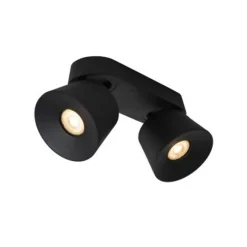 Lucide TRIGONO Plafondspot-Zwart-2xGU10-50W-Metaal Best