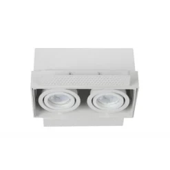 Lucide TRIMLESS - Inbouwspot - 2xGU10 - Wit