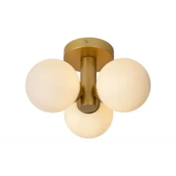 Lucide TRUDY Plafonnière Badk.-Mat Go.-Ø28-3xG9-40W-IP44 Best