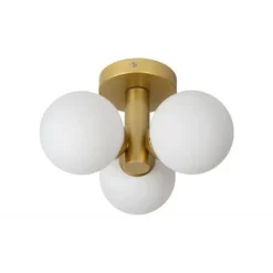 Lucide TRUDY Plafonnière Badk.-Mat Go.-Ø28-3xG9-40W-IP44 Best