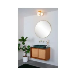 Lucide TRUDY Plafonnière Badk.-Mat Go.-Ø28-3xG9-40W-IP44 Best