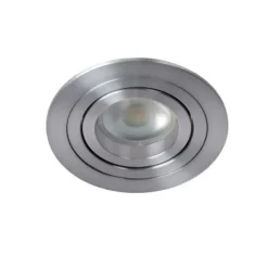 Lucide TUBE - Inbouwspot - Ø 9 cm - 1xGU10 - Mat chroom Discount