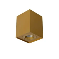 Lucide TUBE - Plafondspot - 1xGU10 - Mat Goud / Messing Hot