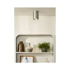 Lucide TUBE - Plafondspot - Ø 9,6 cm - 1xGU10 - Mat chroom Online