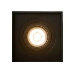 Lucide TUBE Spot GU10 Opbouw Vierk 9.6/9.6/12.5cm Zwart Best