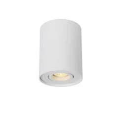 Lucide TUBE Spot Opbouw GU10 Rond D9.6 H12.5cm Wit Sale