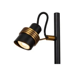 Lucide TUNDRAN Vloerlamp-Zwart-3xGU10-5W-Metaal Outlet