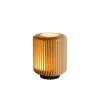 Lucide TURBIN - Tafellamp - Ø 10,6 cm - LED - 1x5W 3000K - Mat Goud / Messing