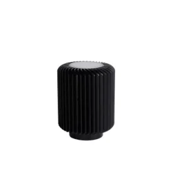 Lucide TURBIN - Tafellamp - Ø 10,6 cm - LED - 1x5W 3000K - Zwart Online