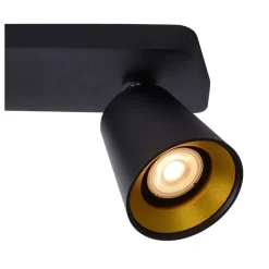 Lucide TURNON - Plafondspot - LED Dim to warm - GU10 - 3x5W 2200K/3000K - Zwart Hot
