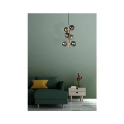 Lucide TYCHO - Hanglamp - Ø 25,5 cm - 6xG9 - Mat Goud / Messing Discount